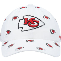 Kansas City Chiefs 47 brand '47 Women's Confetti Clean Up Adjustable Hat