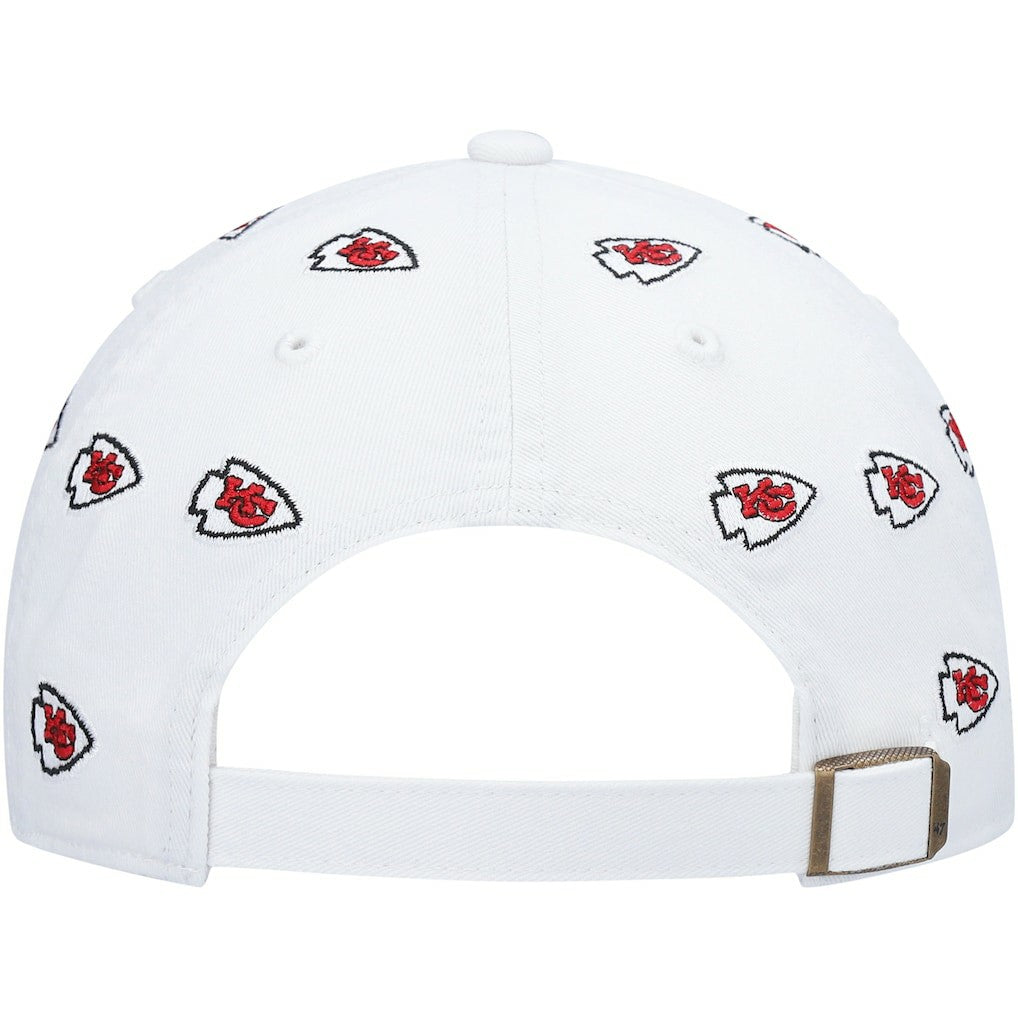 Kansas City Chiefs 47 brand '47 Women's Confetti Clean Up Adjustable Hat