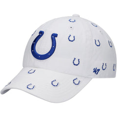 Indianapolis Colts 47 brand '47 Women's Confetti Clean Up Adjustable Hat