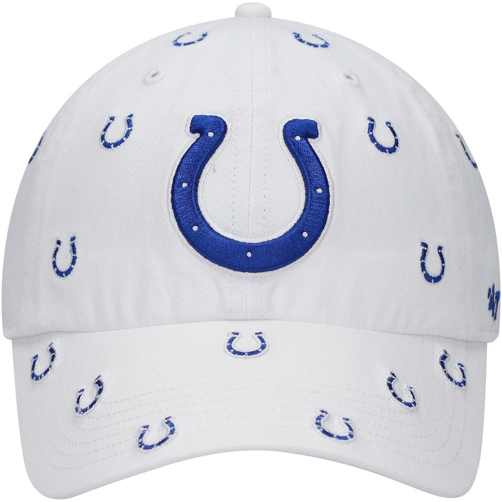 Indianapolis Colts 47 brand '47 Women's Confetti Clean Up Adjustable Hat