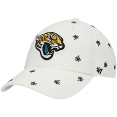 Jacksonville Jaguars 47 brand '47 Women's Confetti Clean Up Adjustable Hat