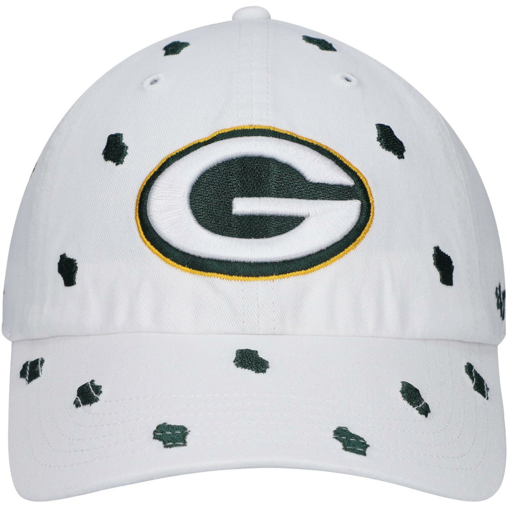 Green Bay Packers 47 brand '47 Women's Confetti Clean Up Adjustable Hat