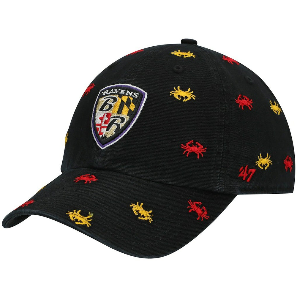 Baltimore Ravens 47 brand '47 Women's Confetti Clean Up Adjustable Hat