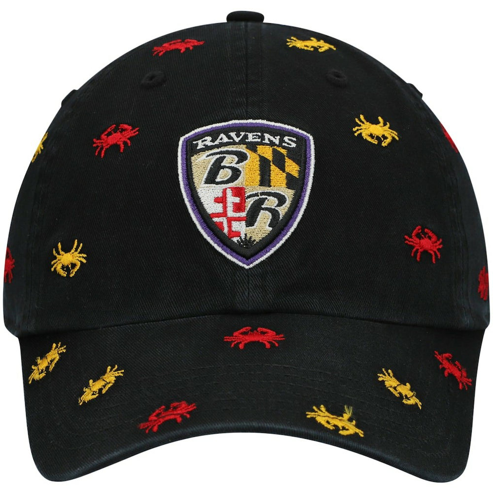 Baltimore Ravens 47 brand '47 Women's Confetti Clean Up Adjustable Hat
