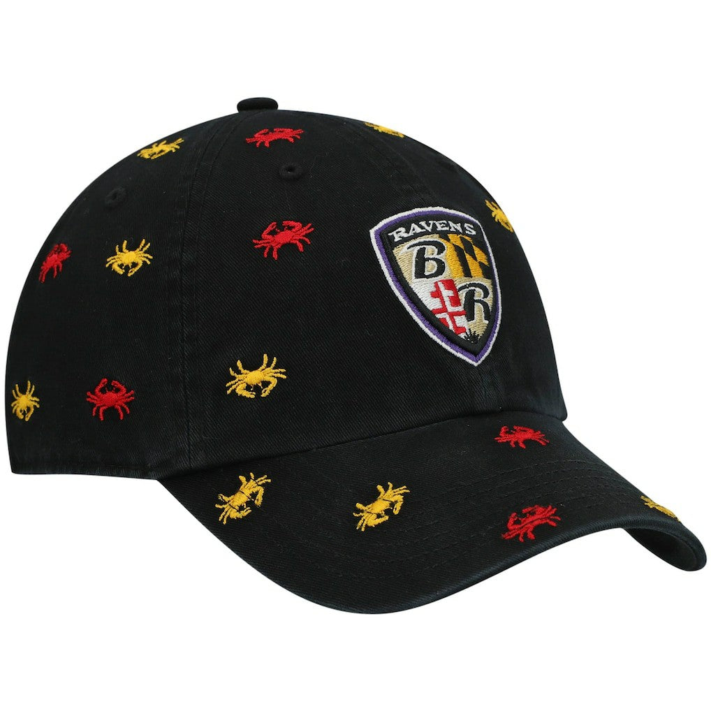 Baltimore Ravens 47 brand '47 Women's Confetti Clean Up Adjustable Hat