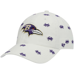 Baltimore Ravens 47 brand '47 Women's Confetti Clean Up Adjustable Hat