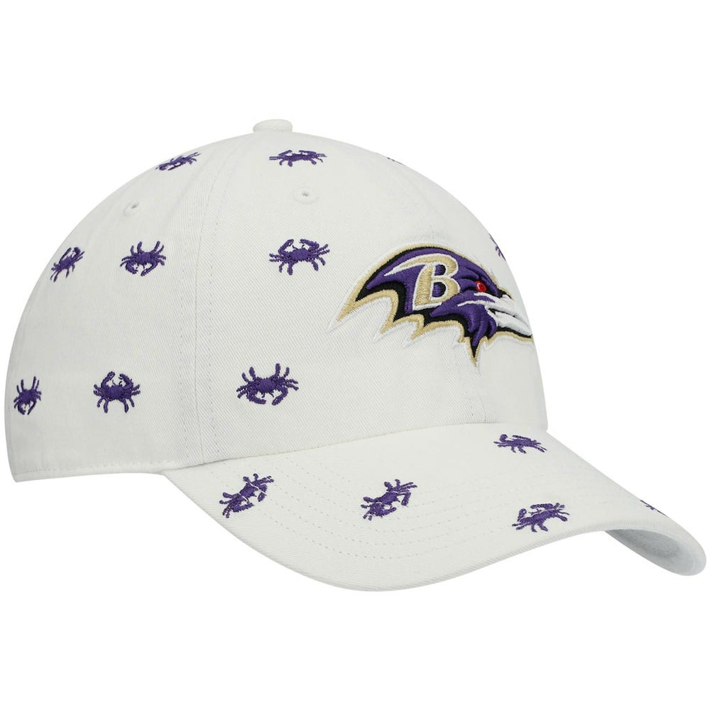 Baltimore Ravens 47 brand '47 Women's Confetti Clean Up Adjustable Hat