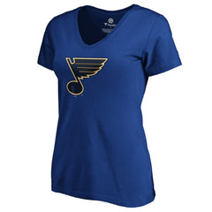 Jordan Binnington St. Louis Blues Women's Playmaker V-Neck T-Shirt Discount