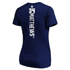 Auston Matthews Toronto Maple Leafs Women's Playmaker V-Neck T-Shirt Online