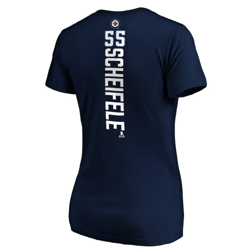Mark Scheifele Winnipeg Jets Women's Playmaker V-Neck T-Shirt For Sale