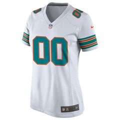 Miami Dolphins Nike Women's Alternate Custom Game Jersey