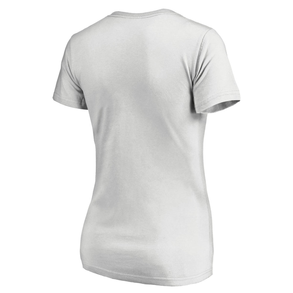 Toronto Raptors Women's Floral Arch V-Neck T-Shirt On Sale