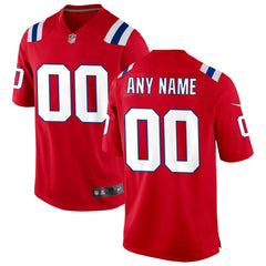 New England Patriots Nike Alternate Custom Jersey
