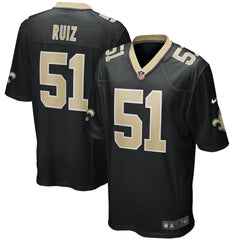 New Orleans Saints Nike Cesar Ruiz  Game Jersey
