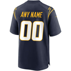Los Angeles Chargers Nike Alternate Custom Game Jersey