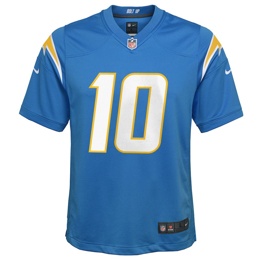 Los Angeles Chargers Nike Justin Herbert  Youth Game Jersey