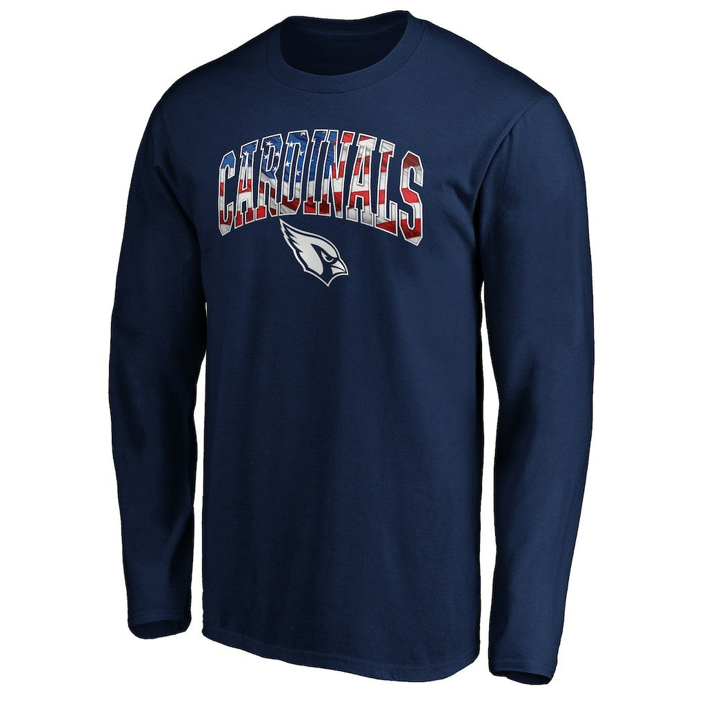 Arizona Cardinals  Banner Wave Long Sleeve T-Shirt