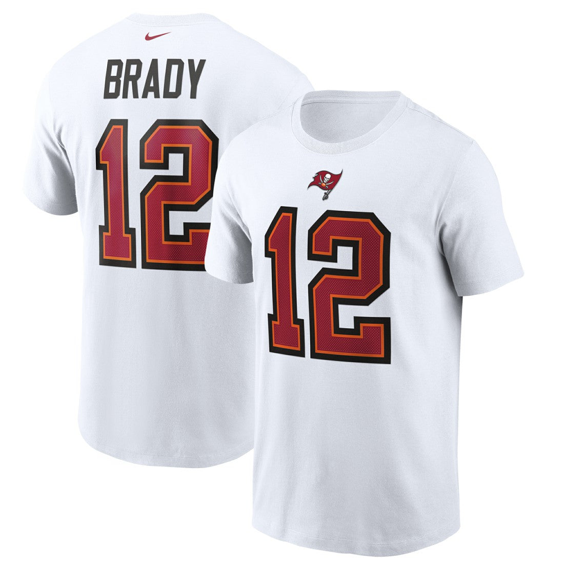 Tampa Bay Buccaneers Nike Tom Brady  Name & Number T-Shirt