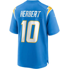 Los Angeles Chargers Nike Justin Herbert  Player Game Jersey