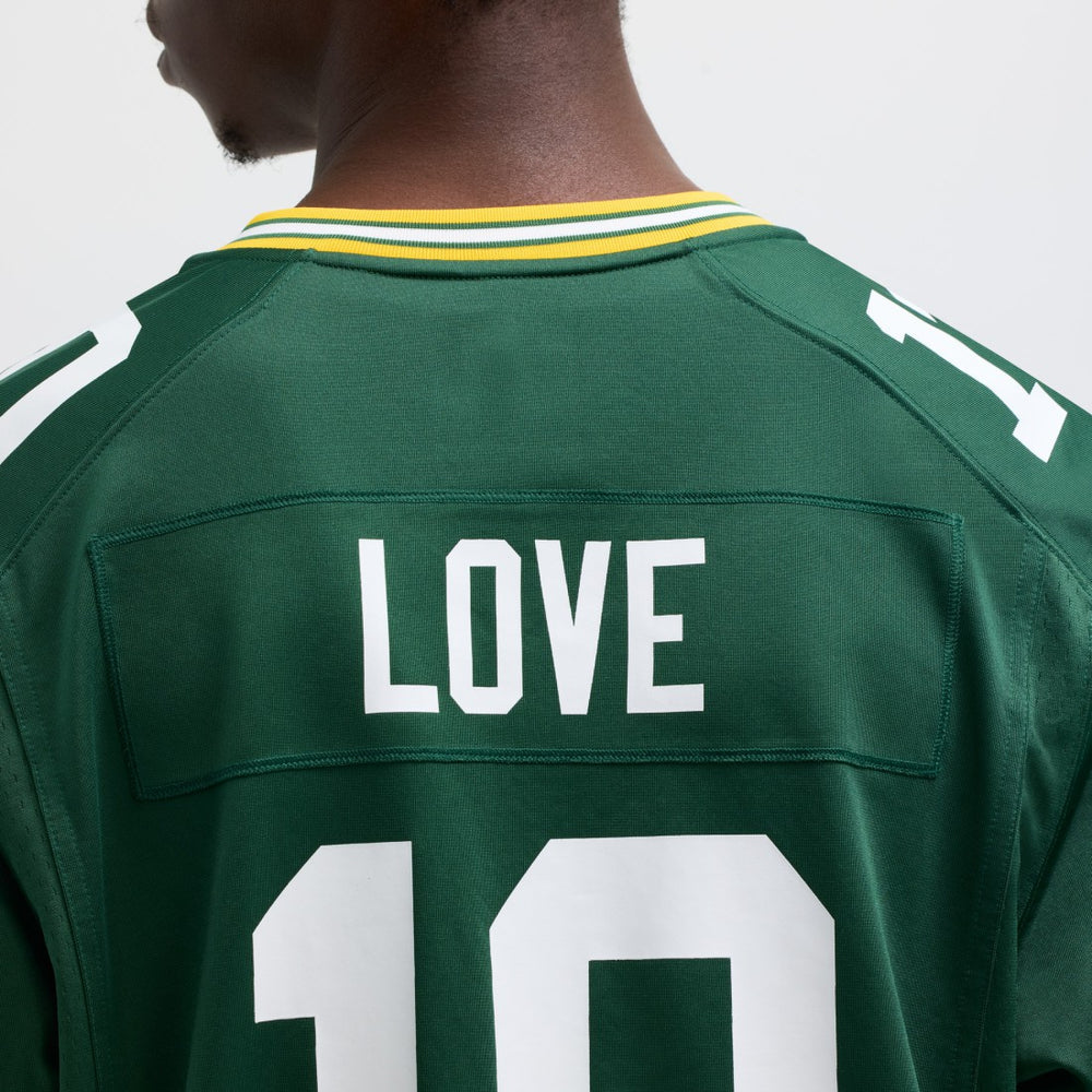 Green Bay Packers Nike Jordan Love  Player Game Jersey