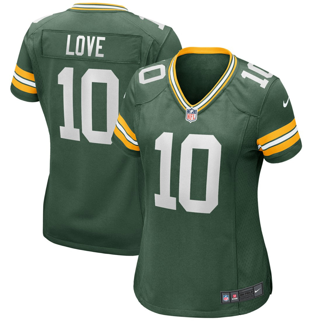Green Bay Packers Nike Jordan Love  Women's Game Jersey