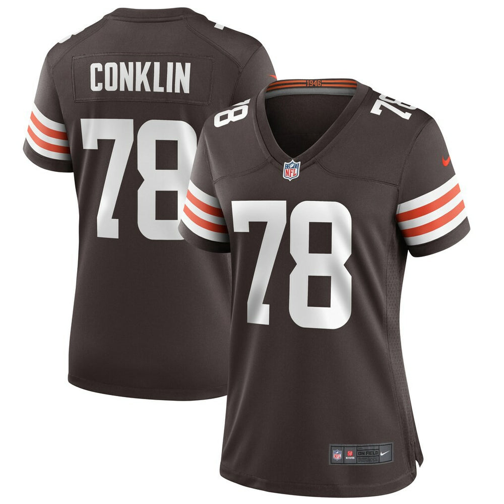 Cleveland Browns Nike Jack Conklin  Women's Player Game Jersey
