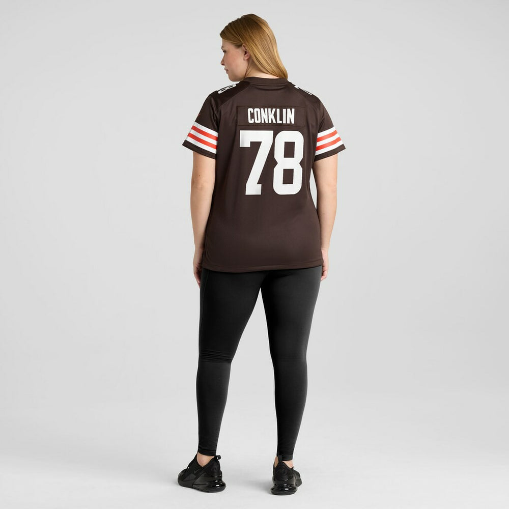 Cleveland Browns Nike Jack Conklin  Women's Player Game Jersey