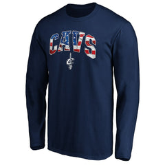 Cleveland Cavaliers Banner Wave Long Sleeve T-Shirt sale On Sale