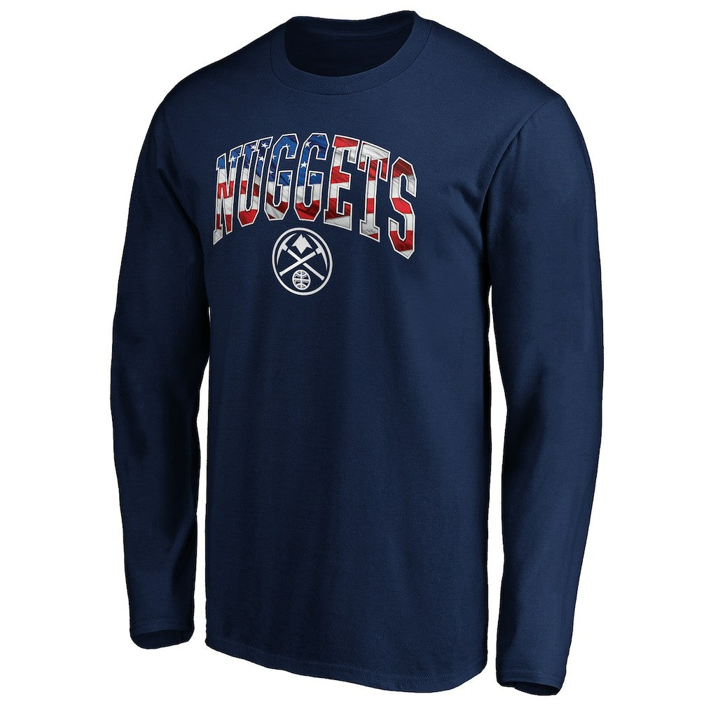 Denver Nuggets Banner Wave Long Sleeve T-Shirt sale Online