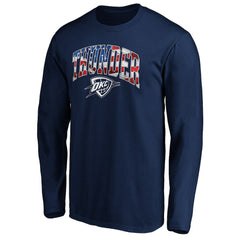 Oklahoma City Thunder Banner Wave Long Sleeve T-Shirt Online