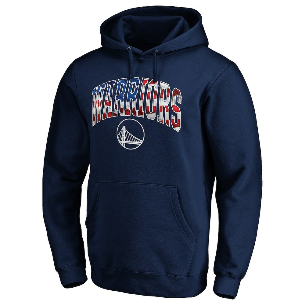 Golden State Warriors Banner Wave Pullover Hoodie sale On Sale