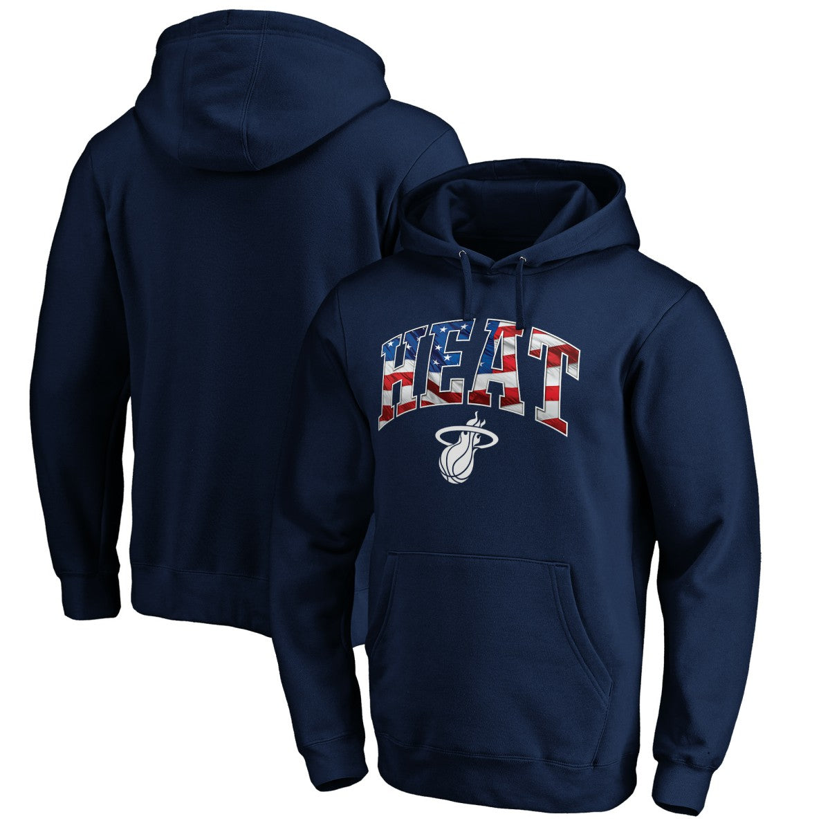 Miami Heat Banner Wave Pullover Hoodie On Sale