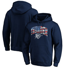 Oklahoma City Thunder Banner Wave Pullover Hoodie Discount