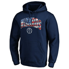 Washington Wizards Banner Wave Pullover Hoodie On Sale
