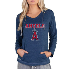 Los Angeles Angels Concepts Sport Women's Mainstream Terry Long Sleeve Hoodie Top | MLB Discount