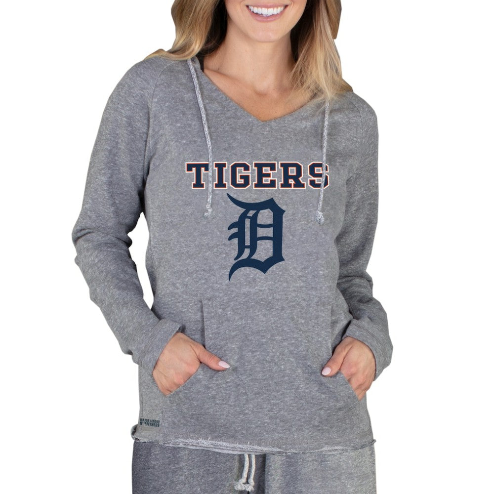 Detroit Tigers Concepts Sport Women's Mainstream Terry Long Sleeve Hoodie Top | MLB Online