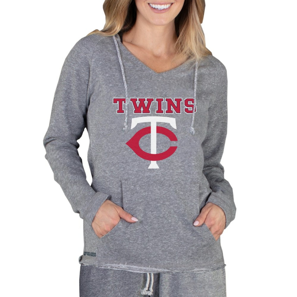 Minnesota Twins Concepts Sport Women's Mainstream Terry Long Sleeve Hoodie Top | MLB Online