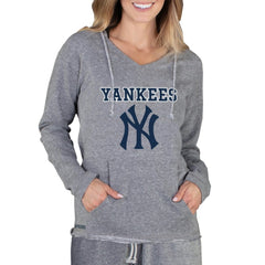 New York Yankees Concepts Sport Women's Mainstream Terry Long Sleeve Hoodie Top | MLB Discount