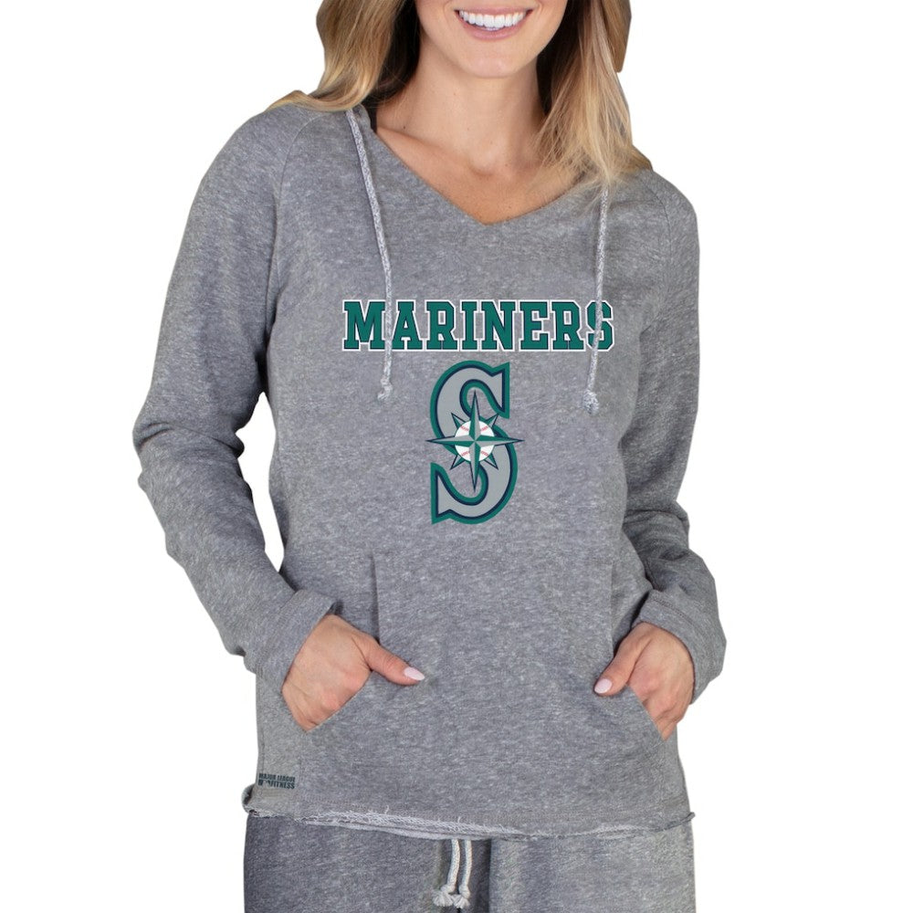 Seattle Mariners Concepts Sport Women's Mainstream Terry Long Sleeve Hoodie Top | MLB US