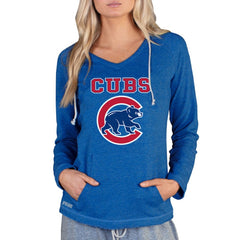 Chicago Cubs Concepts Sport Women's Mainstream Terry Long Sleeve Hoodie Top | MLB Shop