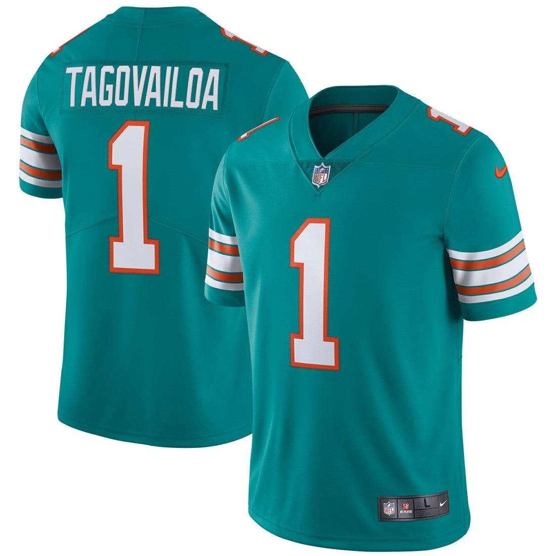 Miami Dolphins Nike Tua Tagovailoa  Alternate Vapor Limited Jersey