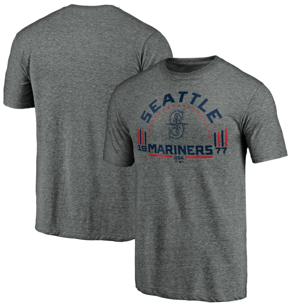 Seattle Mariners Team Freedom Tri-Blend T-Shirt | MLB On Sale