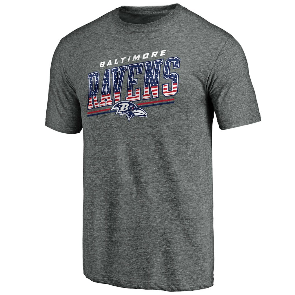 Baltimore Ravens  Team Freedom Tri-Blend T-Shirt