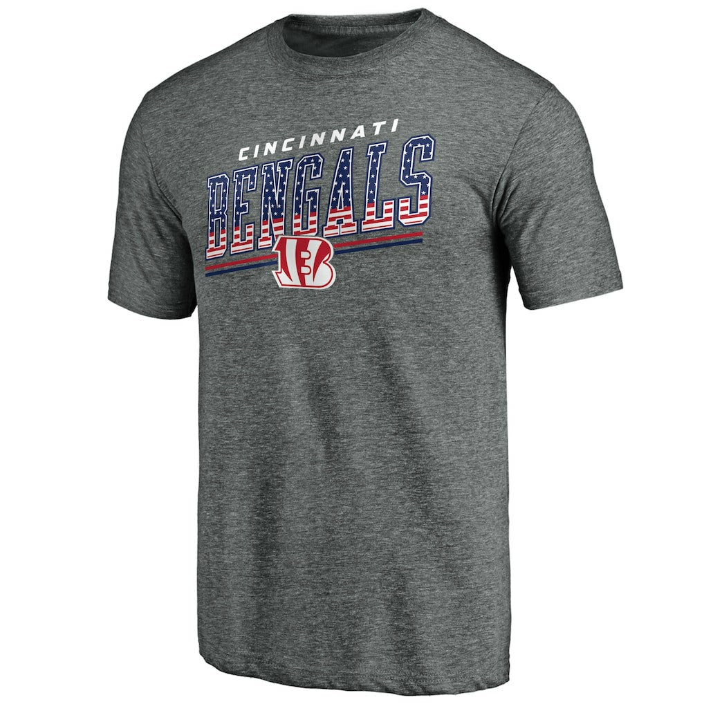 Cincinnati Bengals  Team Freedom Tri-Blend T-Shirt