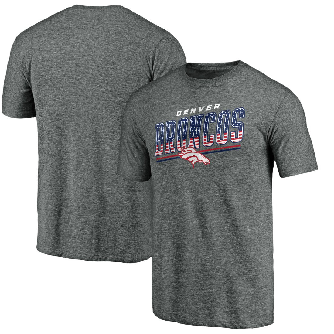 Denver Broncos  Team Freedom Tri-Blend T-Shirt
