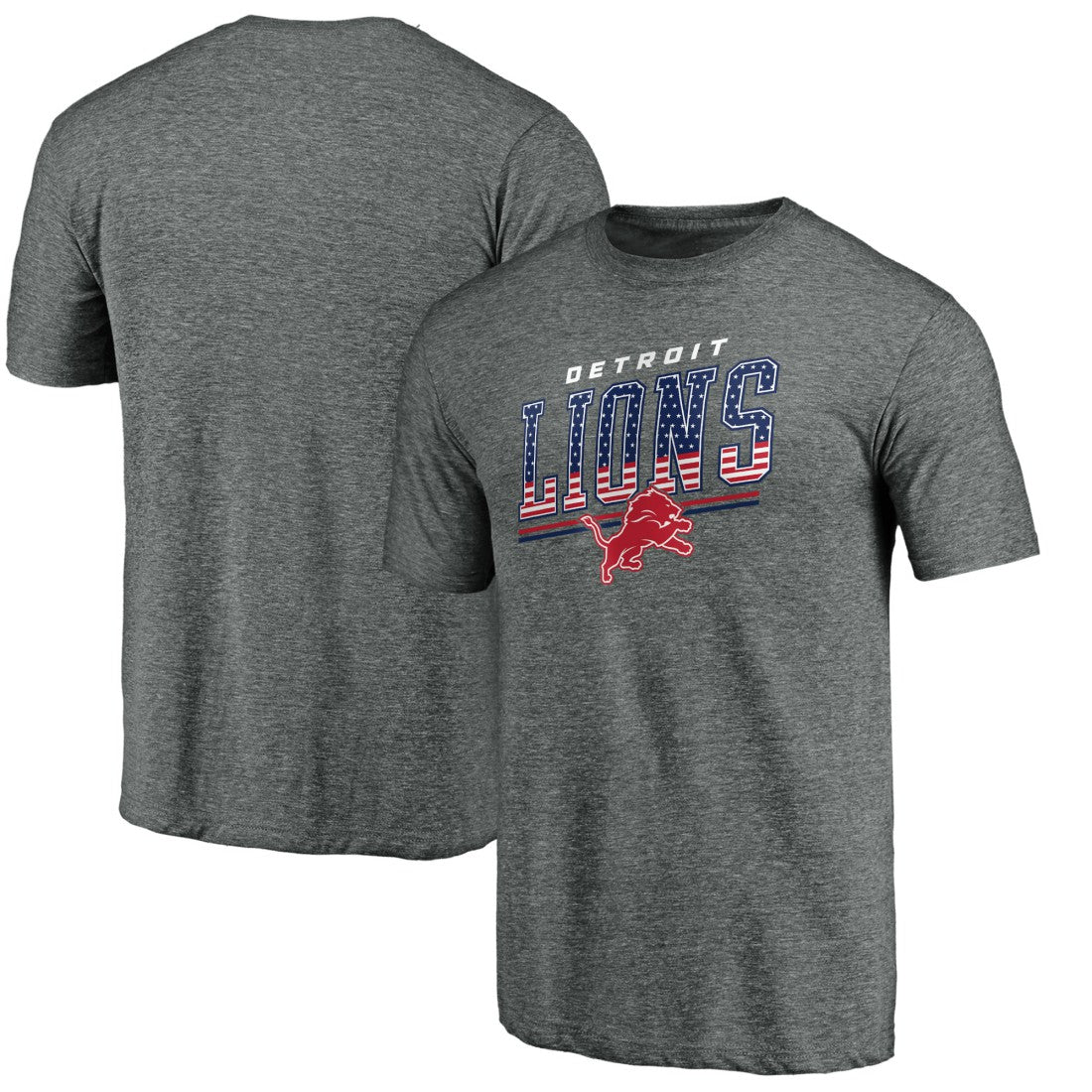 Detroit Lions  Team Freedom Tri-Blend T-Shirt