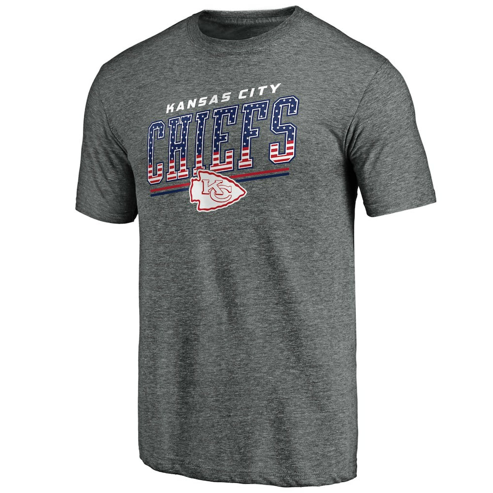 Kansas City Chiefs  Team Freedom Tri-Blend T-Shirt