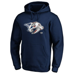 Nashville Predators Banner Wave Logo Pullover Hoodie Discount