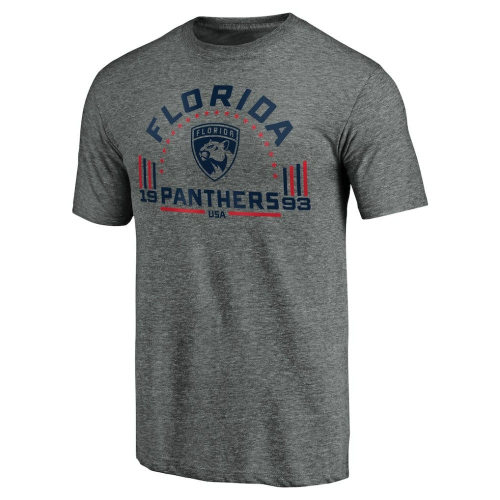 Florida Panthers Team Freedom Tri-Blend T-Shirt Sale