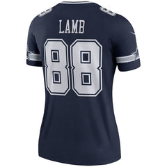 Dallas Cowboys Nike CeeDee Lamb  Women's Legend Player Performance Top